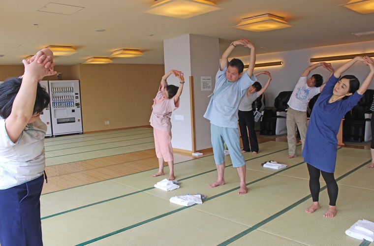 「簡単ストレッチ教室」人気です！！