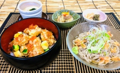 金目鯛の天バラちらし寿司