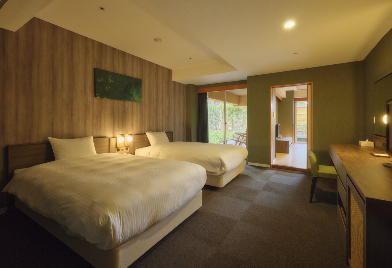 Onsen hotel, guest room
