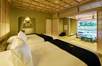 洗練された意匠が光る　贅沢な空間